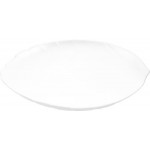 Тарелка обеденная HOMECLUB Leaf 22,8см, стекло