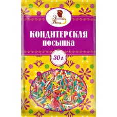 Посыпка кондитерская ЭСТЕТИКА ВКУСА вермишель, 30г в магазинах Лента