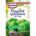 Краситель пищевой DR.BAKERS зеленый, жидкий, 5мл