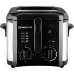 Фритюрница BRAYER 1600Вт, вместимость продуктов 500г, корзина для масла 2.5л, таймер, Арт. 2833BR