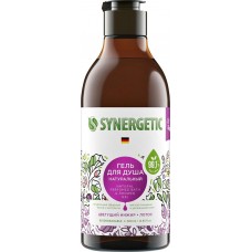 Гель для душа SYNERGETIC Цветущий инжир и лотос, 380мл в магазинах Лента