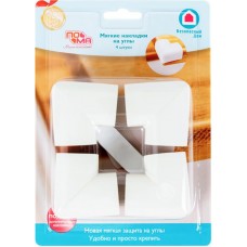 Накладки на углы ПОМА мягкие, каучук, Арт. 1620, 4шт в магазинах Лента