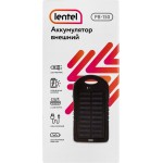 Аккумулятор внешний LENTEL на солнечной батарее, Арт. PB-150