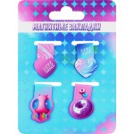 Набор закладок ЛЕНТА KIDS Bright girl, магнитные, Арт. MF521064-3, 4шт Набор закладок ЛЕНТА KIDS Bright girl, магнитные, Арт. MF521064-3, 4шт