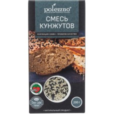 Смесь кунжутов POLEZZNO, 200г в магазинах Лента