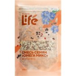 Смесь семян ЛЕНТА LIFE Омега микс, 100г
