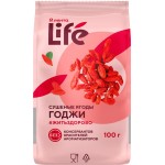 Ягоды годжи ЛЕНТА LIFE сушеные, 100г Ягоды годжи ЛЕНТА LIFE сушеные, 100г