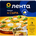 Пицца ЛЕНТА 4 сыра, 350г Пицца ЛЕНТА 4 сыра, 350г
