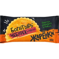 Чебурек ЖАРЕНКИ Богатырь с мясом, 180г в магазинах Лента
