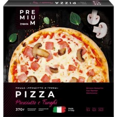 Пицца ЛЕНТА PREMIUM Прошутто и грибы, 370г в магазинах Лента