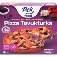 Пицца PEK FOOD с мясом птицы, 380г в магазинах Лента