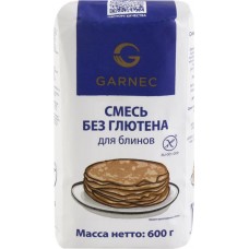 Смесь для блинов безглютеновая GARNEC, 600г в магазинах Лента