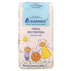 Смесь мучная безглютеновая GARNEC Белый хлеб, 600г в магазинах Лента