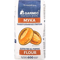 Мука безглютеновая GARNEC Универсальная, 600г в магазинах Лента