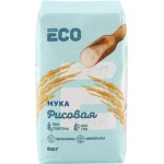 Мука рисовая ЛЕНТА ECO безглютеновая, 600г Мука рисовая ЛЕНТА ECO безглютеновая, 600г