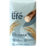 Мука рисовая ЛЕНТА LIFE безглютеновая, 600г Мука рисовая ЛЕНТА LIFE безглютеновая, 600г