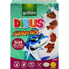 Готовый завтрак безглютеновый GULLON Sharkies, 250г в магазинах Лента Готовый завтрак безглютеновый GULLON Sharkies, 250г в магазинах Лента
