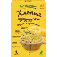Хлопья кукурузные безглютеновые ДИЕТИКА, 300г в магазинах Лента