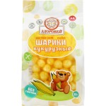 Сухой завтрак ЗДОРОВЕЙ кукурузные шарики, 30г Сухой завтрак ЗДОРОВЕЙ кукурузные шарики, 30г