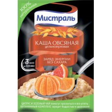 Каша овсяная МИСТРАЛЬ Заряд энергии, 40г в магазинах Лента