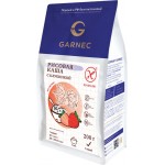 Каша рисовая GARNEC с клубникой, без глютена, 200г Каша рисовая GARNEC с клубникой, без глютена, 200г