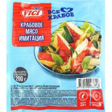 Крабовое мясо замороженное VICI, 200г в магазинах Лента