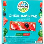 Крабовые палочки МЕРИДИАН Снежный краб имитация, 200г Крабовые палочки МЕРИДИАН Снежный краб имитация, 200г