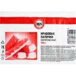 Крабовые палочки замороженные 365 ДНЕЙ имитация, 100г