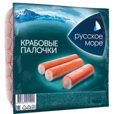 Крабовые палочки РУССКОЕ МОРЕ, 400г в магазинах Лента