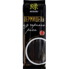 Вермишель из черного риса MIDORI, 250г в магазинах Лента