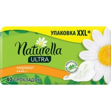 Прокладки NATURELLA Ultra Нормал, с крылышками, 40шт в магазинах Лента