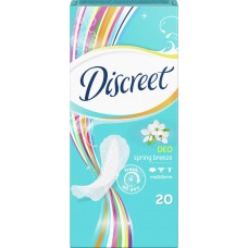 Прокладки ежедневные DISCREET Multiform Deo Spring Breeze, 20шт в магазинах Лента