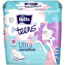 Прокладки гигиенические BELLA Ultra Sensitive супертонкие, впитывающие, 10шт в магазинах Лента Прокладки гигиенические BELLA Ultra Sensitive супертонкие, впитывающие, 10шт в магазинах Лента