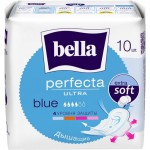 Прокладки гигиенические BELLA Perfecta Ultra Blue впитывающие, воздухопроницаемые, 10шт Прокладки гигиенические BELLA Perfecta Ultra Blue впитывающие, воздухопроницаемые, 10шт
