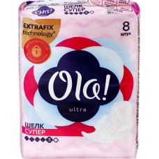 Прокладки OLA! Ultra Super Шелковистая поверхность, 8шт в магазинах Лента