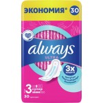Прокладки ALWAYS Ultra Супер, с крылышками, 30шт