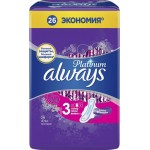 Прокладки ALWAYS Platinum Супер Плюс с крылышками, 26шт