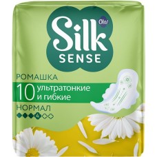 Прокладки OLA! Silk Sense Normal Ромашка, ультратонкие, 10шт в магазинах Лента