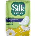 Прокладки ночные OLA! Silk Sense Ultra Night ультратонкие c ароматом ромашки, 7шт Прокладки ночные OLA! Silk Sense Ultra Night ультратонкие c ароматом ромашки, 7шт