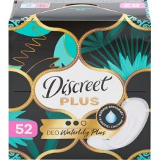 Прокладки ежедневные DISCREET ZonePlus Deo Waterlily Plus, 52шт в магазинах Лента