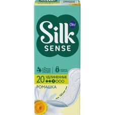 Прокладки ежедневные OLA! Silk sense Daily Large deo ромашка, 20шт в магазинах Лента