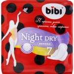 Прокладки BIBI Night Dry, 7шт Прокладки BIBI Night Dry, 7шт