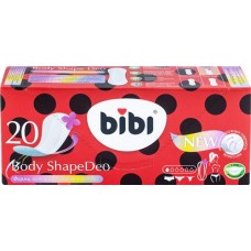 Прокладки ежедневные BIBI Body Shape Deo, 20шт в магазинах Лента Прокладки ежедневные BIBI Body Shape Deo, 20шт в магазинах Лента