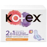 Прокладки KOTEX Normal+ 2в1, 7шт Прокладки KOTEX Normal+ 2в1, 7шт