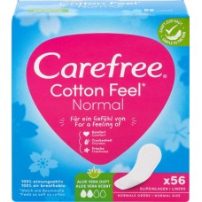 Прокладки ежедневные CAREFREE Cotton Feel Aloe, 56шт в магазинах Лента