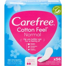 Прокладки ежедневные CAREFREE Cotton Original, 56шт в магазинах Лента