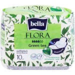 Прокладки гигиенические BELLA Flora Green tea, 10шт Прокладки гигиенические BELLA Flora Green tea, 10шт
