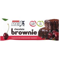Пирожное протеиновое PROTEINREX Brownie, вишневое, 50г в магазинах Лента