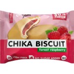 Печенье протеиновое CHIKALAB с начинкой бисквит лесная малина, неглазированное, 50г