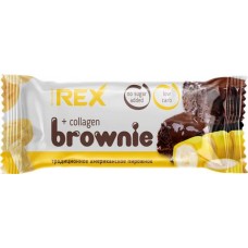 Пирожное протеиновое PROTEIN REX Брауни банановый, с коллагеном, 50г в магазинах Лента